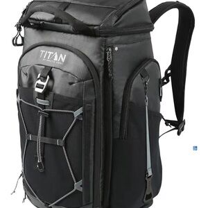 Titan Charcoal and Black Men's Backpack